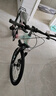 飛鴿（FLYING PIGEON）兒童自行車6-10-15歲單變速減震單車中大童碟剎青少年學(xué)生山地車 藍粉色【變速】+減震碟剎+輻條輪 22寸【身高140-160cm】約9-15歲 曬單實拍圖