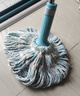 美麗雅拖把自擰水40cm1只裝旋轉(zhuǎn)免手洗吸水家用擦地老式懶人地拖墩布 曬單實拍圖