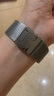 W&P2025新款適用蘋果手表表帶apple watch米蘭尼斯降落傘式按扣表帶iwach ultra2/S10/9/8/7 官款降落傘彈扣【鈦原色】49/46/45/44MM 曬單實拍圖