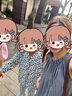 莫代爾中老年棉綢送長輩女2025年夏薄款老太太人造棉奶奶款睡衣家居服 藍色樹葉 長袖+褲子套裝 21碼 (適合100-120斤) 曬單實拍圖