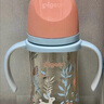 貝親（Pigeon）PPSU雙把手防脹氣奶瓶240ml 叢林小兔 M號奶嘴 3月+ AA218 曬單實(shí)拍圖