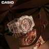 卡西歐（CASIO） G-SHOCK GIRLS 透明系列女士手表  時(shí)尚運(yùn)動防水手表 GMA-S110SR-7APR 曬單實(shí)拍圖