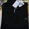 海瀾之家（HLA）短袖POLO衫男涼感短袖男25夏季 黑色L4 山不在高HNTPW2J103A XL 180/96A 推薦151~164斤 曬單實拍圖