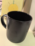 簡約咖啡杯時尚杯子陶瓷經(jīng)典馬克杯牛奶杯早餐杯沖泡杯辦公家用 馬克杯黑色 4-1 單杯 曬單實拍圖