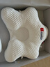 Hoag（霍格）嬰兒定型枕糾正頭型0-6-12月矯正新生兒寶寶枕頭護(hù)頸神器 白+藍(lán)色 【母嬰A類(lèi)一等品】 曬單實(shí)拍圖
