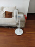 美的（Midea）【颶風節(jié)能】七葉柔風立式電風扇/家用輕音落地扇/臺式小型風扇/大風力遙控定時搖頭風扇 SAH35BSJ 曬單實拍圖