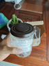 安扣（ANKOU）茶葉罐密封罐家用小茶葉盒玻璃儲(chǔ)物罐裝綠茶便攜廚房保鮮大收納盒 曬單實(shí)拍圖