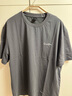 GXG男裝 多色涼感字母印花簡(jiǎn)約寬松短袖T恤男士上衣 深灰色 2XL 曬單實(shí)拍圖