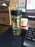 希樂玻璃杯雙層玻璃水杯高顏值男士商務(wù)辦公茶水分離杯便攜泡茶杯子 曬單實拍圖