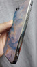 品托（Pintop）蘋果7手機(jī)殼iphone7plus玻璃新款保護(hù)套簡約輕薄散熱抗指紋全包直邊防摔硬殼高級(jí)創(chuàng)意男女 iPhone8【遠(yuǎn)峰藍(lán)-水墨鎏金】 電鍍玻璃殼 曬單實(shí)拍圖