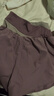 維多利亞旅行者瑜伽服女跑步運動套裝夏季健身服普拉提短袖短褲帶胸墊兩件套紫M 曬單實拍圖