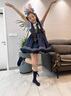 G.DUCKKIDS童裝洛麗塔公主裙女童連衣裙夏季朱迪兒童裙子兔子警官生日蓬蓬裙 朱迪裙子+裙撐 110 尺碼4~5歲【100-110cm】 曬單實(shí)拍圖