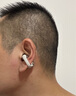韶音（SHOKZ）OpenDots ONE動(dòng)鈦圈開(kāi)放式藍(lán)牙耳機(jī)耳夾式耳機(jī)藍(lán)牙跑步運(yùn)動(dòng)無(wú)線E310 星際白 曬單實(shí)拍圖
