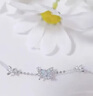 央創(chuàng)時(shí)尚【中國(guó)黃金】手鏈女生蝴蝶輕奢小眾實(shí)用情人節(jié)生日禮物閨蜜銀925 曬單實(shí)拍圖