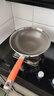 愛(ài)仕達（ASD）鈦瓷晶鋼不粘炒鍋30cm復合鋼燃氣電磁爐通用CC30E6Q 曬單實(shí)拍圖