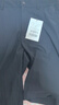 諾詩蘭（NORTHLAND）25夏季男士原紗防曬短褲透氣彈力跑步登山男休閑褲NHPEH5461S 純黑色 L 175 曬單實(shí)拍圖