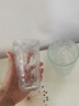 領(lǐng)臣（LINGCHEN）冰川紋玻璃杯雞尾酒咖啡可樂飲料杯子家用高級(jí)網(wǎng)紅ins風(fēng)水杯套裝 曬單實(shí)拍圖