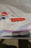 李寧（LI-NING）突襲4羽毛球鞋棉花糖新配色男女同款減震回彈專業(yè)比賽訓練運動鞋 AYZU009-棉花糖 43 (270mm) 9.5 曬單實拍圖