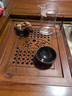 拓進(jìn) 雞翅木茶盤(pán)實(shí)木茶桌茶臺大理石配件中間嵌入式茶托漏水板定做托 【37*30】直角淺紅色不含托盤(pán) 曬單實(shí)拍圖
