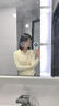 鉑吶苓防曬衣女款2025新款冰感透氣夏季戶(hù)外薄款防曬服短款運動(dòng)外套 鵝黃色連帽防曬服 M 95-110斤 曬單實(shí)拍圖