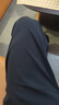 頂峰保羅（Dingfengbaoluo）冰絲速干休閑褲男美式工裝潮流百搭直筒顯高長褲子K515淺卡其2XL 曬單實拍圖
