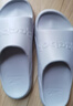 Reebok銳步官方24新品男女CLEAN SLIDE潮流休閑一字涼拖鞋 100200313 40.5 曬單實(shí)拍圖