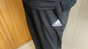 阿迪達斯（adidas）褲子男 25秋新款運動(dòng)褲跑步健身衛褲棉質(zhì)透氣休閑時(shí)尚針織長(cháng)褲男 經(jīng)典黑-單層/刺繡logo【熱銷(xiāo)款】 M 【170-175cm/130-140斤】 曬單實(shí)拍圖