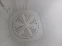 奧克斯半自動(dòng)洗衣機(jī)雙桶雙缸杠家用老式大容量洗脫分離雙筒洗滌+脫水 10KG【國補(bǔ)型號(hào)+玻璃蓋板|洗10+脫6】 曬單實(shí)拍圖
