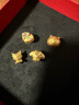 周大福chiikawa聯(lián)名吉伊卡哇足金轉(zhuǎn)運(yùn)珠吊墜配繩 吉伊卡哇 R37551 曬單實(shí)拍圖