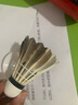 紅雙喜羽毛球耐打復(fù)合軟木羽毛球黑色12只裝EG12B 曬單實(shí)拍圖