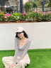 防曬衣女夏季2025新款冰絲修身薄款上衣防紫外線高級感運動外套 灰色 【防曬升級透氣款】 L 【推薦110-125斤 曬單實拍圖