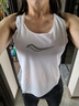 Saucony索康尼熊貓背心吸濕排汗男女運(yùn)動背心輕薄成都城市款跑步背心 白色(女款) M 曬單實拍圖