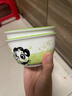 草莓餐具陶瓷一人食碗盤飯碗少女碗碟套裝可愛家用手柄烤盤高顏值 熊貓4.5英寸碗【2個(gè)裝】 曬單實(shí)拍圖
