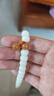 普陀山白玉菩提108顆佛珠手串寺廟送禮男女禮物 白玉菩提手串 曬單實拍圖