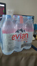 依云（evian）法國原裝進(jìn)口 1L*12瓶 飲用水高端礦泉水家庭用水 曬單實拍圖