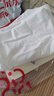名創(chuàng)優(yōu)品（MINISO）短袖男純棉休閑寬松夏季圓領(lǐng)百搭青少年潮流半袖t恤 白 2XL 曬單實拍圖