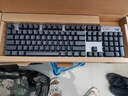 羅技（Logitech）K845 機械鍵盤 有線鍵盤 游戲辦公鍵盤 104鍵 全尺寸 單光 黑色 TTC軸 茶軸 曬單實拍圖