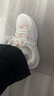 回力女鞋運動(dòng)鞋子女士透氣網(wǎng)面厚底休閑跑步鞋女 4482 白/粉/紫  39  曬單實(shí)拍圖