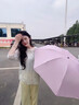 颯望德國(guó)遮陽太陽傘超輕晴雨傘女男大號(hào)折疊全自動(dòng)兩用防紫外線雙層 自動(dòng)款UV-米白 曬單實(shí)拍圖