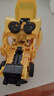 TOYS JIAYIHONGQI兒童手動(dòng)變形機器人汽車(chē)男孩玩具車(chē)一步變警車(chē)恐龍模型變形 一步變形-黃車(chē)戰神JY675B 曬單實(shí)拍圖