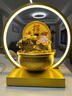京力（JINGLI）金蟾吐水流水?dāng)[件招財進寶生財聚寶盆開業(yè)禮物吧臺風(fēng)水輪循環(huán)轉(zhuǎn)球 R2108(上座樹脂+塑料底) 曬單實拍圖