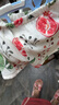 babylove寶寶短袖套裝夏季竹棉山茶紗布薄款透氣外出兒童清新家居服夏裝 曬單實(shí)拍圖