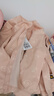 拉比嬰兒衣服秋冬兒童保暖內(nèi)衣套裝秋衣秋褲男女寶寶睡衣 全開卡其 100 曬單實(shí)拍圖