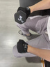 安德瑪（Under Armour）健身手套男擼鐵透氣器械訓練單杠硬拉護掌UA運動半指手套女防起繭 黑色【硅膠掌墊 防滑耐磨】 L （手掌偏大者） 曬單實拍圖