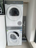 西門子（SIEMENS）新品【小幸熨】家用10KG洗烘套裝洗衣機烘干機iQ500智能投放蒸汽除皺超氧WG54K7D00W+WQ55K7U00W 曬單實拍圖