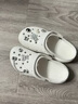卡駱馳（crocs）檀健次經(jīng)典泡芙洞洞鞋百舒適男沙灘鞋女鞋休閑鞋207521 黑色-001(含智必星) 36 (230mm) 36 37 曬單實(shí)拍圖