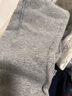 貝瑞加（Babyprints）女孩長褲兒童打底褲春季外穿褲子休閑百搭棉質(zhì) 灰色130 曬單實(shí)拍圖