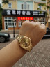 歐品客奢侈金表女瑞士十大品牌原裝進(jìn)口機(jī)械表世界名表前十名生日禮物女 藍(lán)寶石表鏡-真金真鉆-帶證書金白 曬單實(shí)拍圖