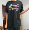 李寧短袖T恤文化衫男子夏季LOGO字母印花圓領(lǐng)運動服AHSU745 曬單實拍圖