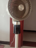 創(chuàng)維【全屋驅(qū)蚊】空氣循環(huán)扇家用電風(fēng)扇落地扇2025新款大風(fēng)量語音遙控輕音節(jié)能臥室小風(fēng)扇Q522 白咖色 曬單實(shí)拍圖